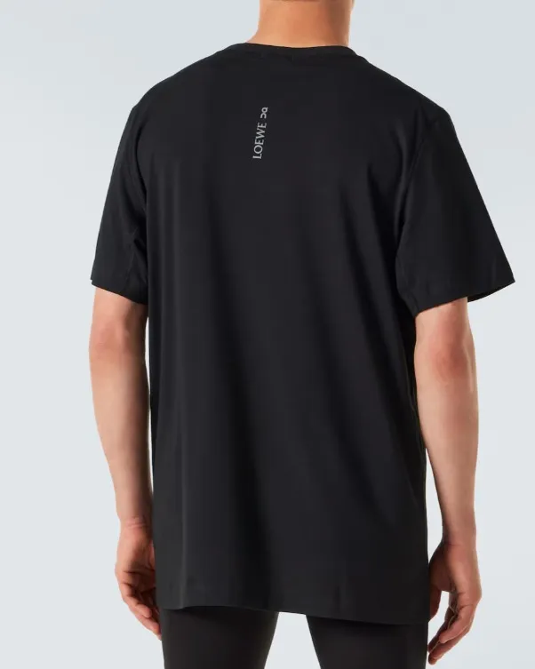 LOEWE  |Crew Neck Collaboration Plain Short Sleeves Logo Luxury