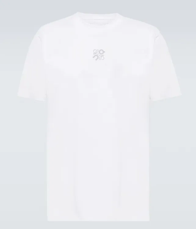 LOEWE  |Crew Neck Collaboration Plain Short Sleeves Logo Luxury