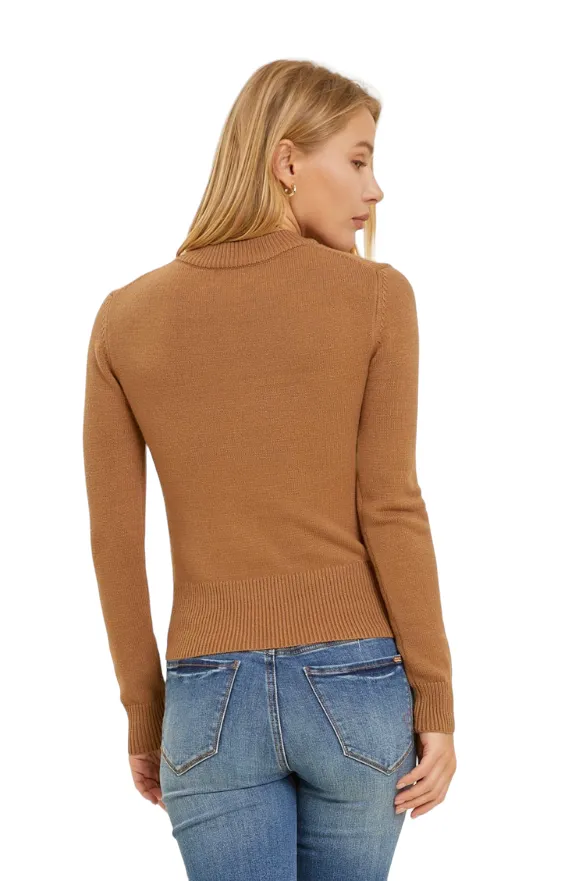 LONG SLEEVE CREW NECK SWEATER