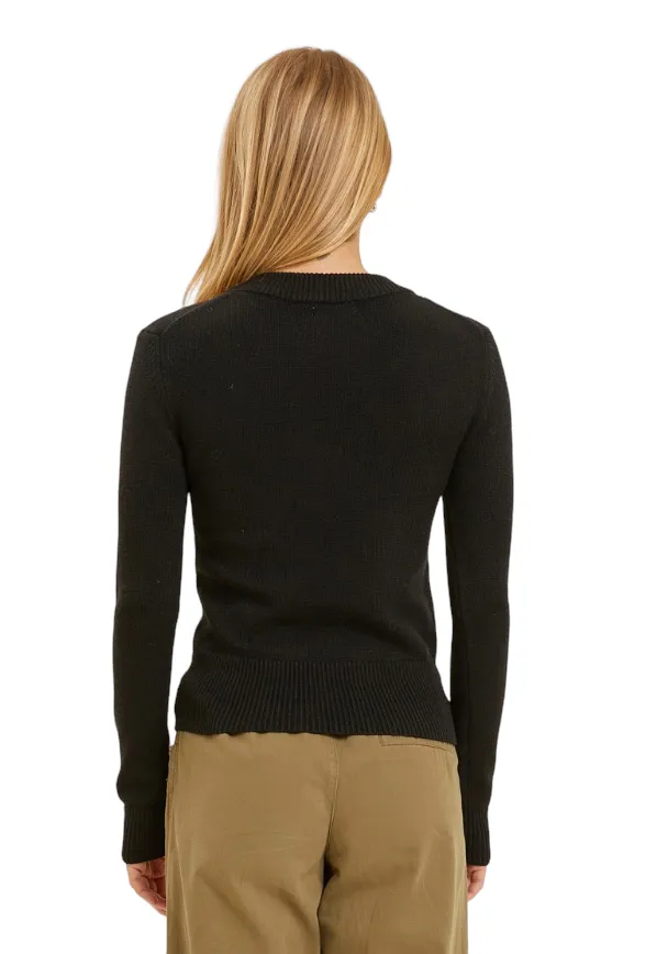 LONG SLEEVE CREW NECK SWEATER