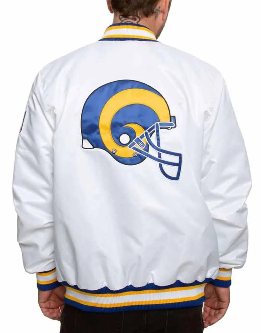 Los Angeles Rams Bomber Jacket | Men's Bomber Jacket | Ujackets.com