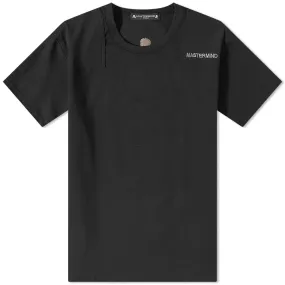 MASTERMIND WORLD Shoulder Patch T-ShirtBlack