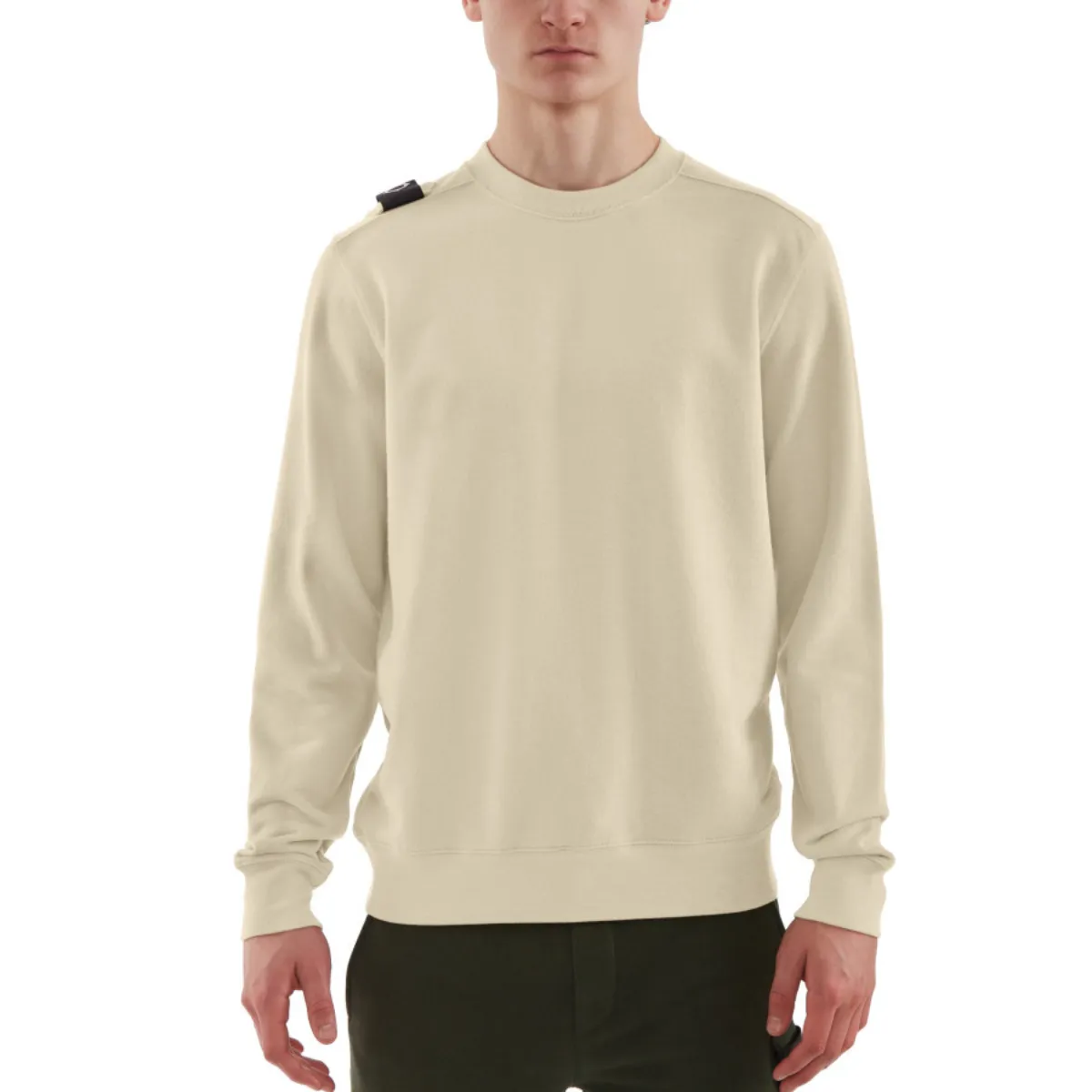 MA.STRUM - Core Crew Sweatshirt in Ash