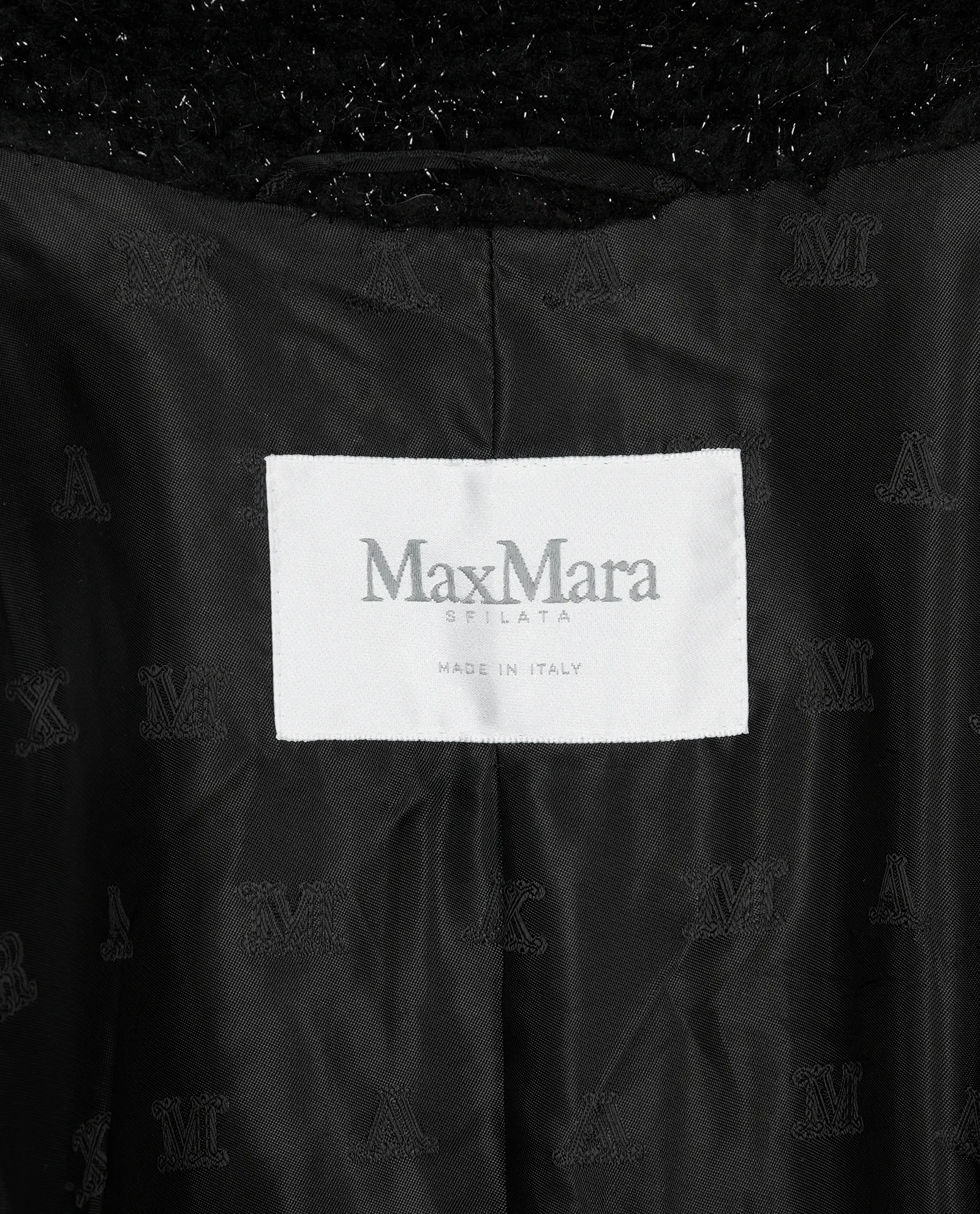 Max Mara Teddy Coat Sparkly