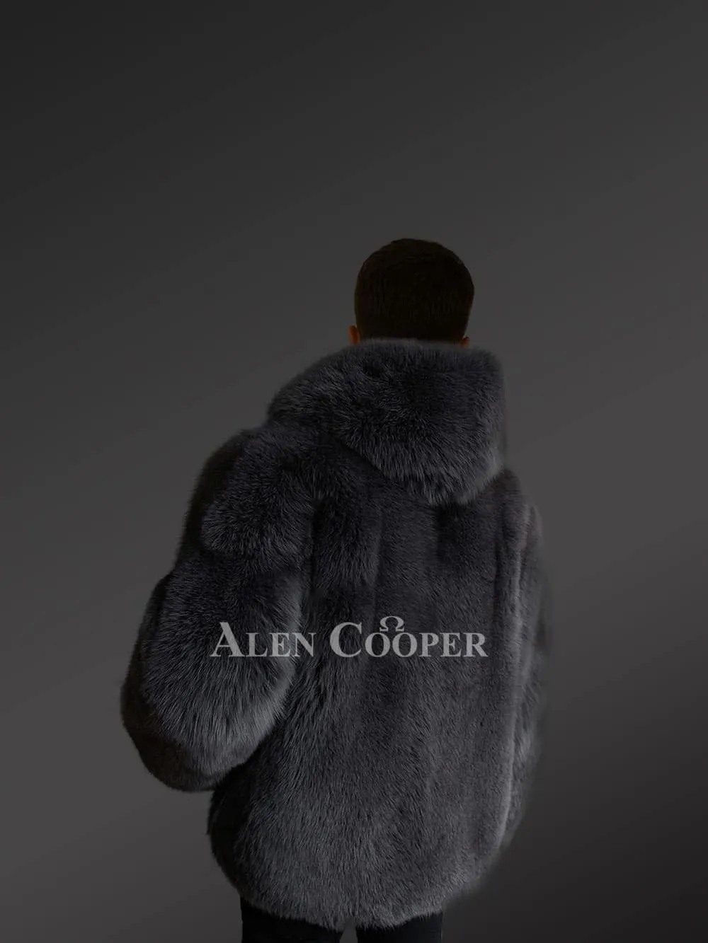 Men’s Exotic Fox Fur Coat