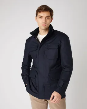 Men's Utility Jacket Navy Blue