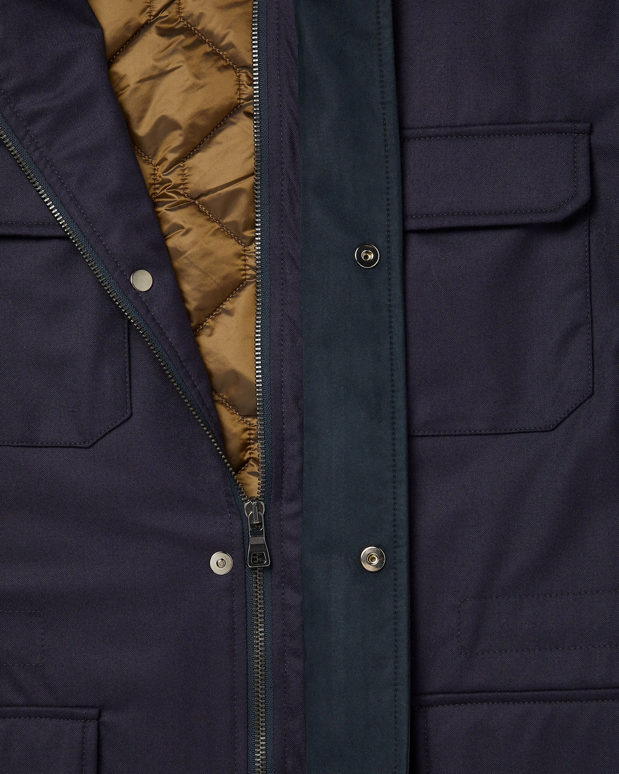 Men's Utility Jacket Navy Blue