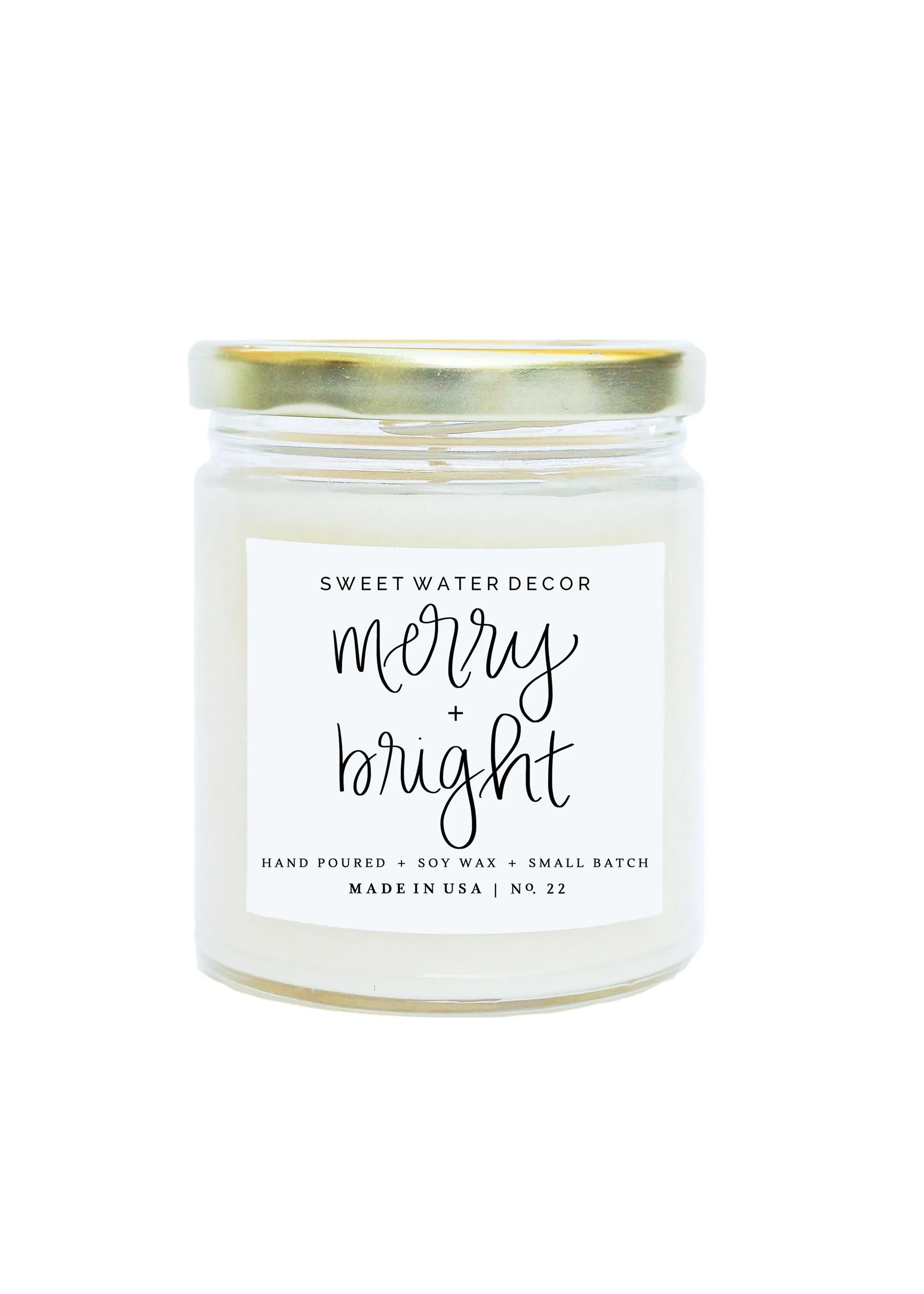 Merry + Bright Soy Candle - FINAL SALE