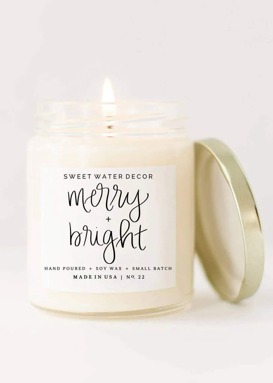 Merry + Bright Soy Candle - FINAL SALE