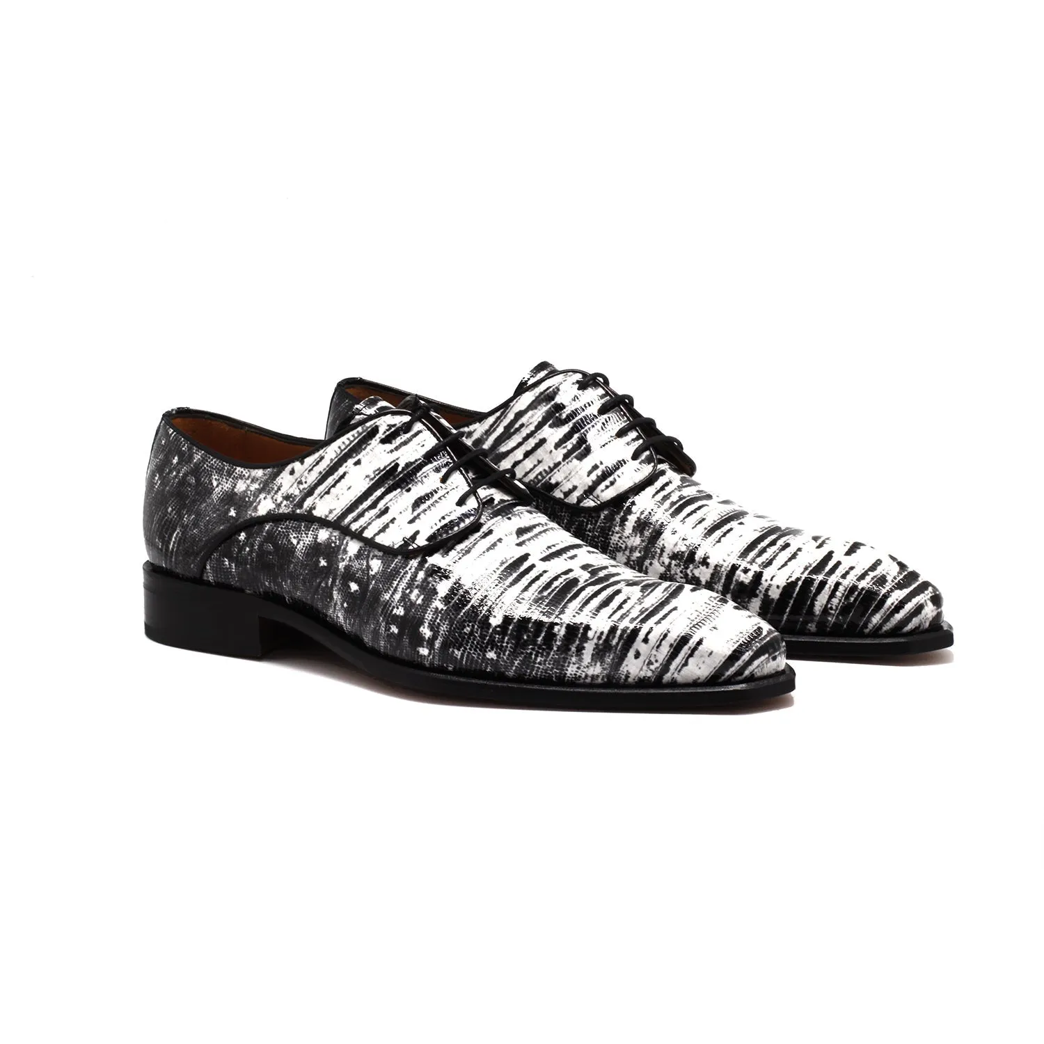 Mister Tolo Men's Shoes Patent Leather Derby Oxfords (MIS1168)