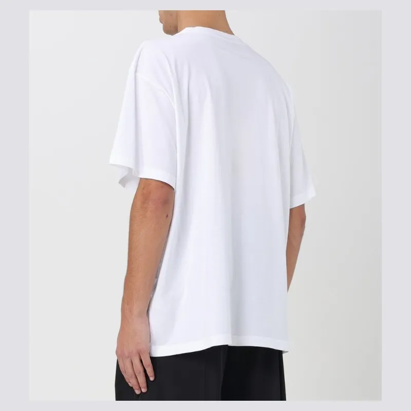 MM6 Maison Margiela  |Street Style Plain Cotton Logo T-Shirts