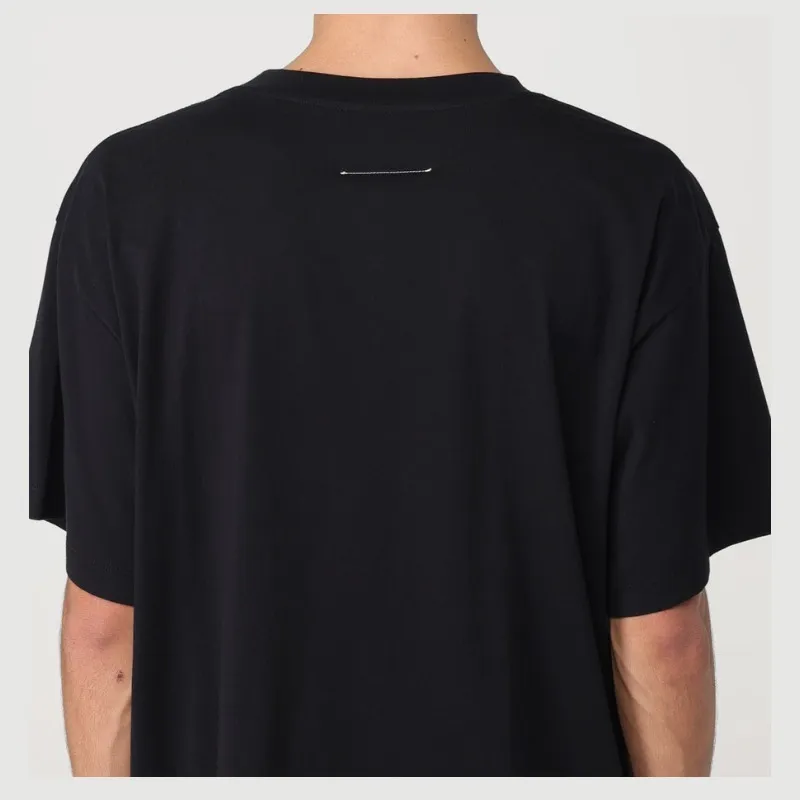 MM6 Maison Margiela  |Street Style Plain Cotton Logo T-Shirts