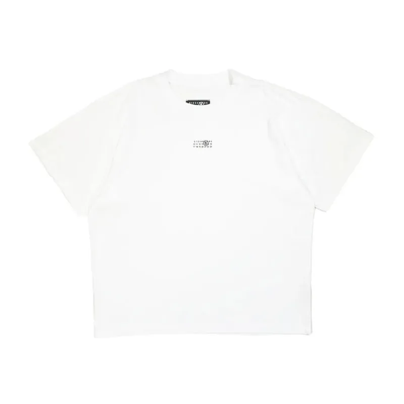 MM6 Maison Margiela  |Street Style Plain Cotton Logo T-Shirts