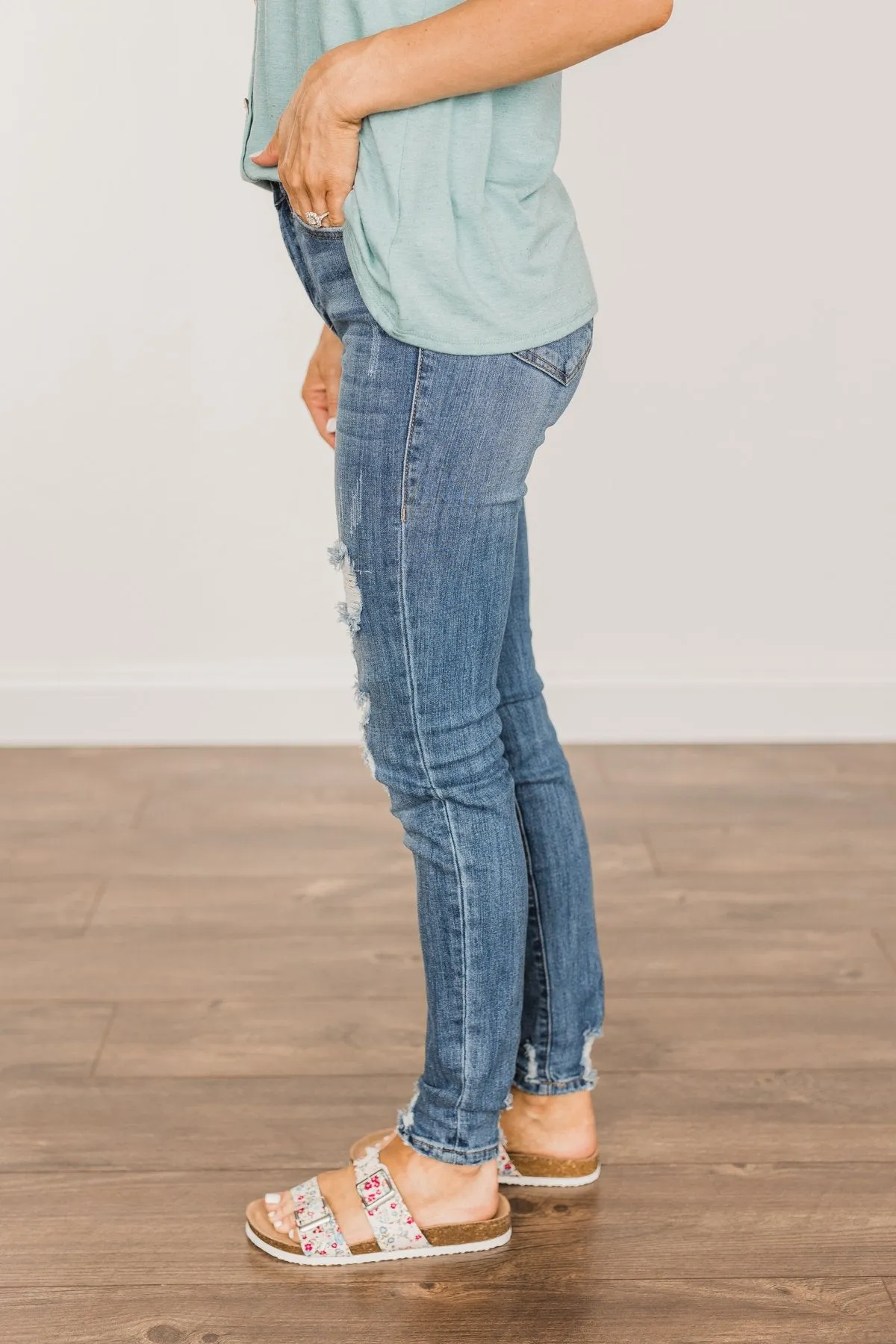 Nature Denim High-Rise Jeans- Jennifer Wash