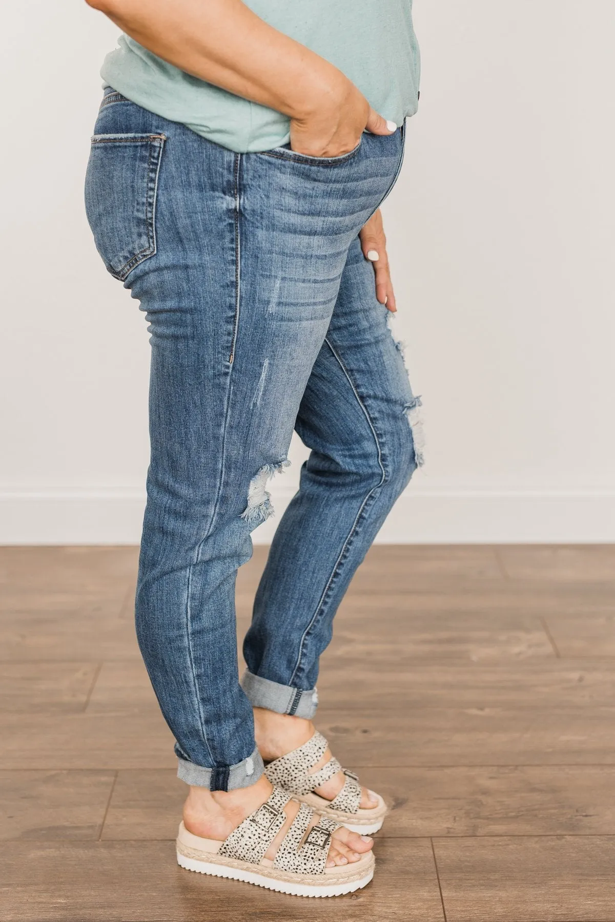 Nature Denim High-Rise Jeans- Jennifer Wash