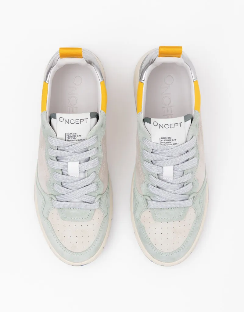 Oncept Phoenix Court Sneaker - Seafoam Multi