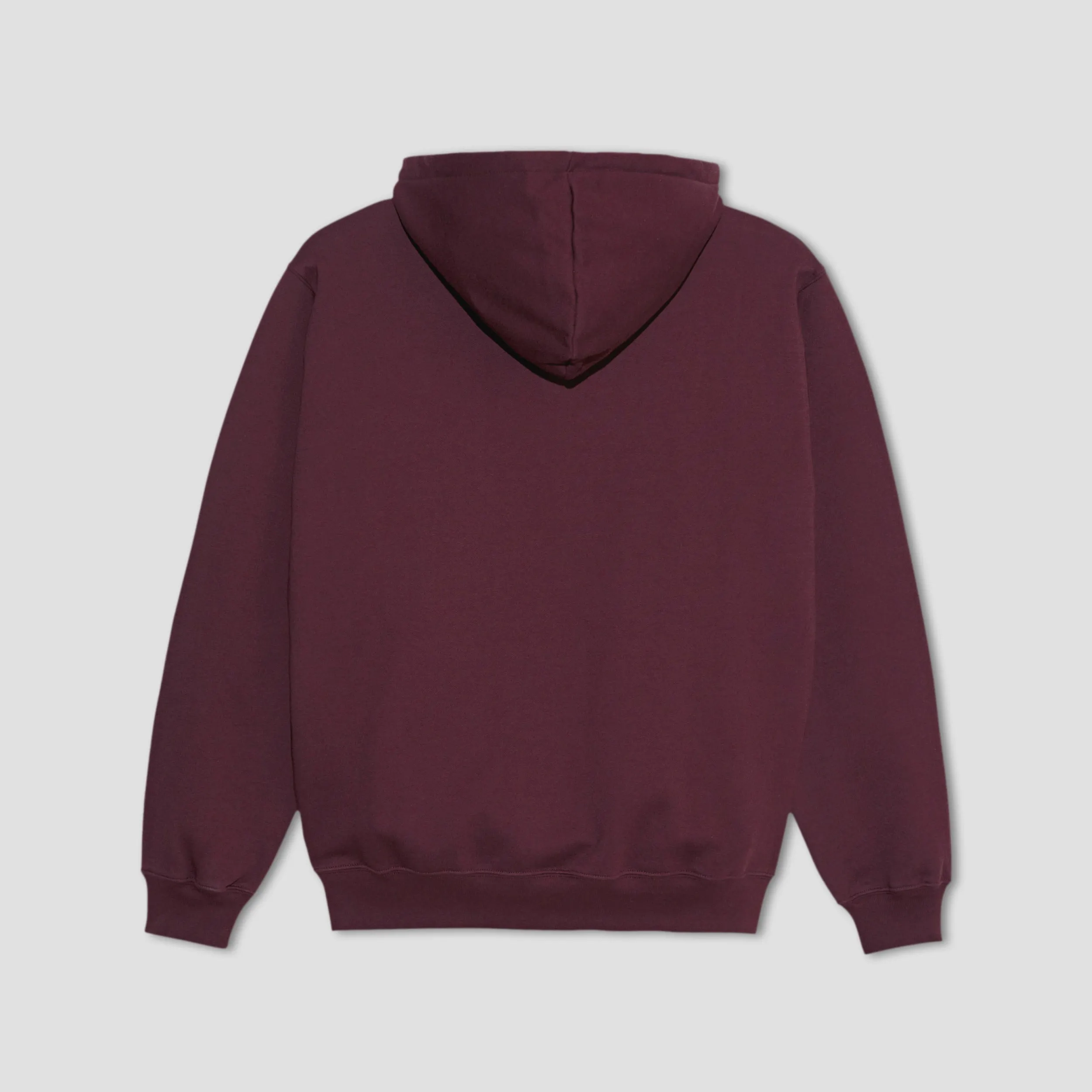 Polar Dave Stretch Logo Hood Dark Wine