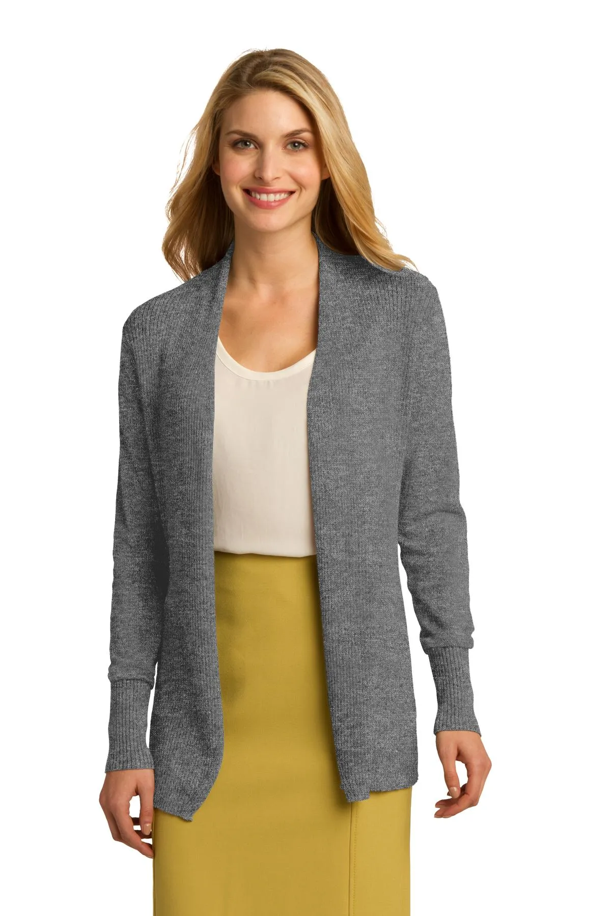 Port Authority LSW289    Ladies Open Front Cardigan Sweater SKU: LSW289