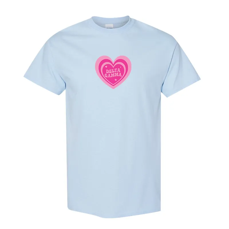 Printed Funky Heart - DTG