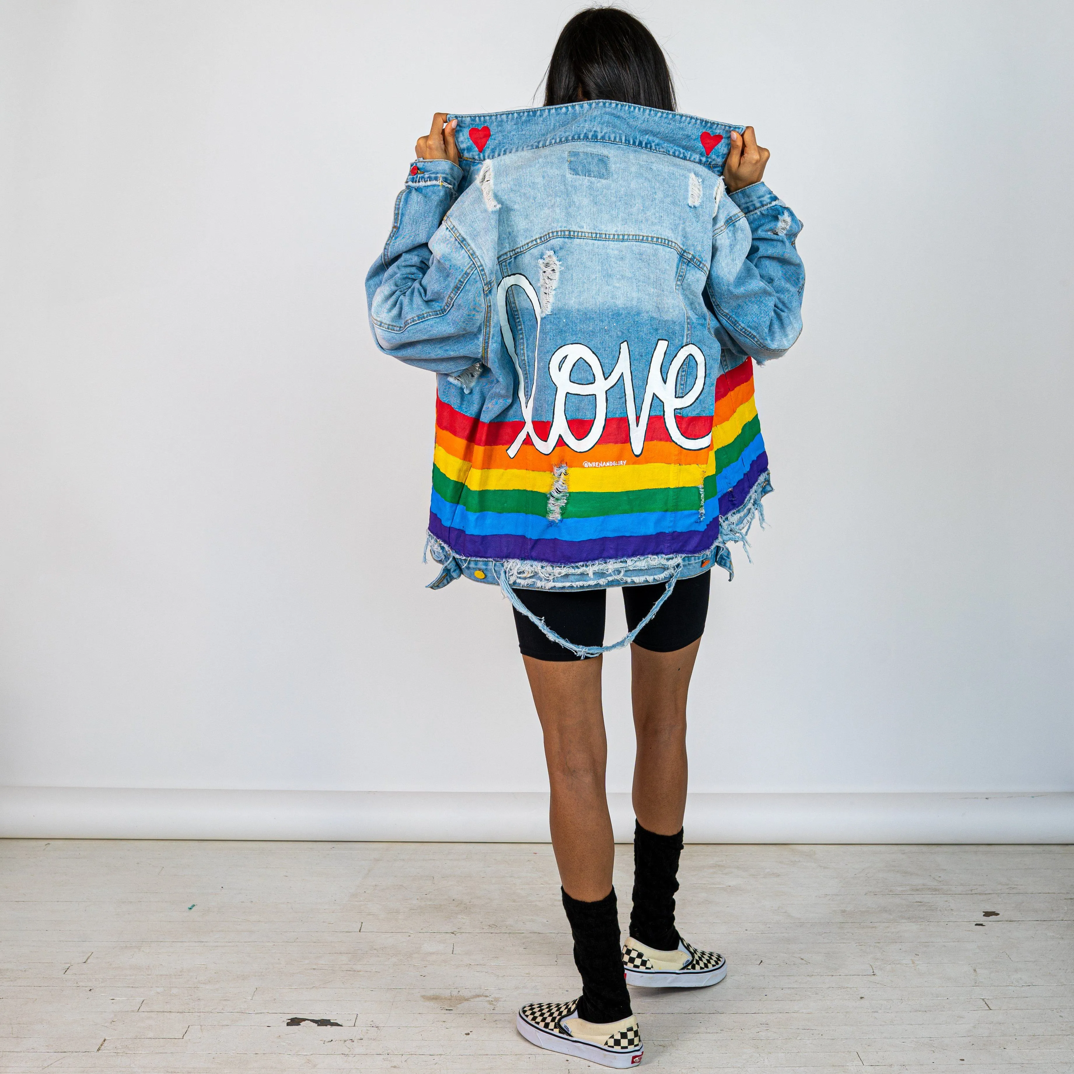 'PROUD' DENIM JACKET