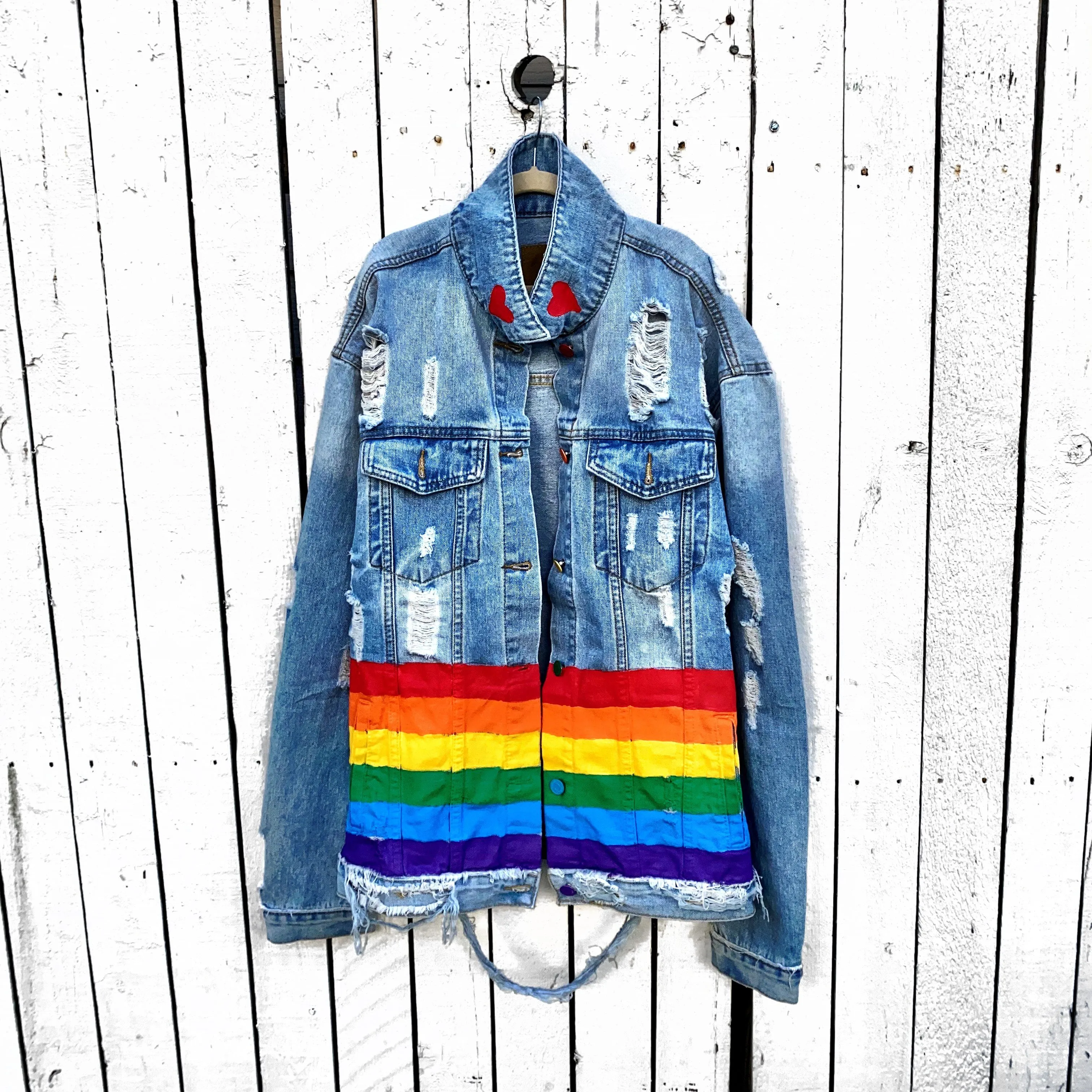 'PROUD' DENIM JACKET