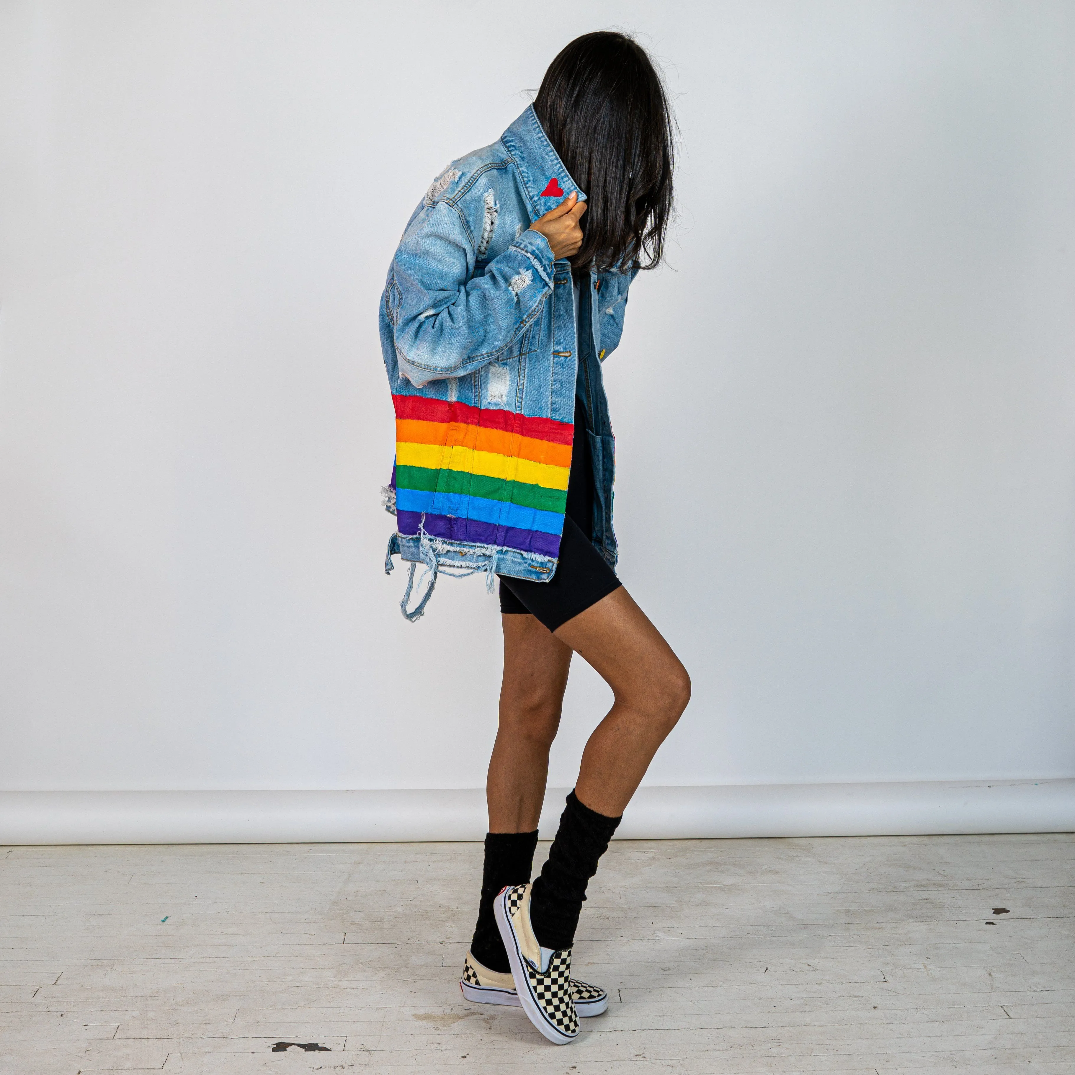 'PROUD' DENIM JACKET