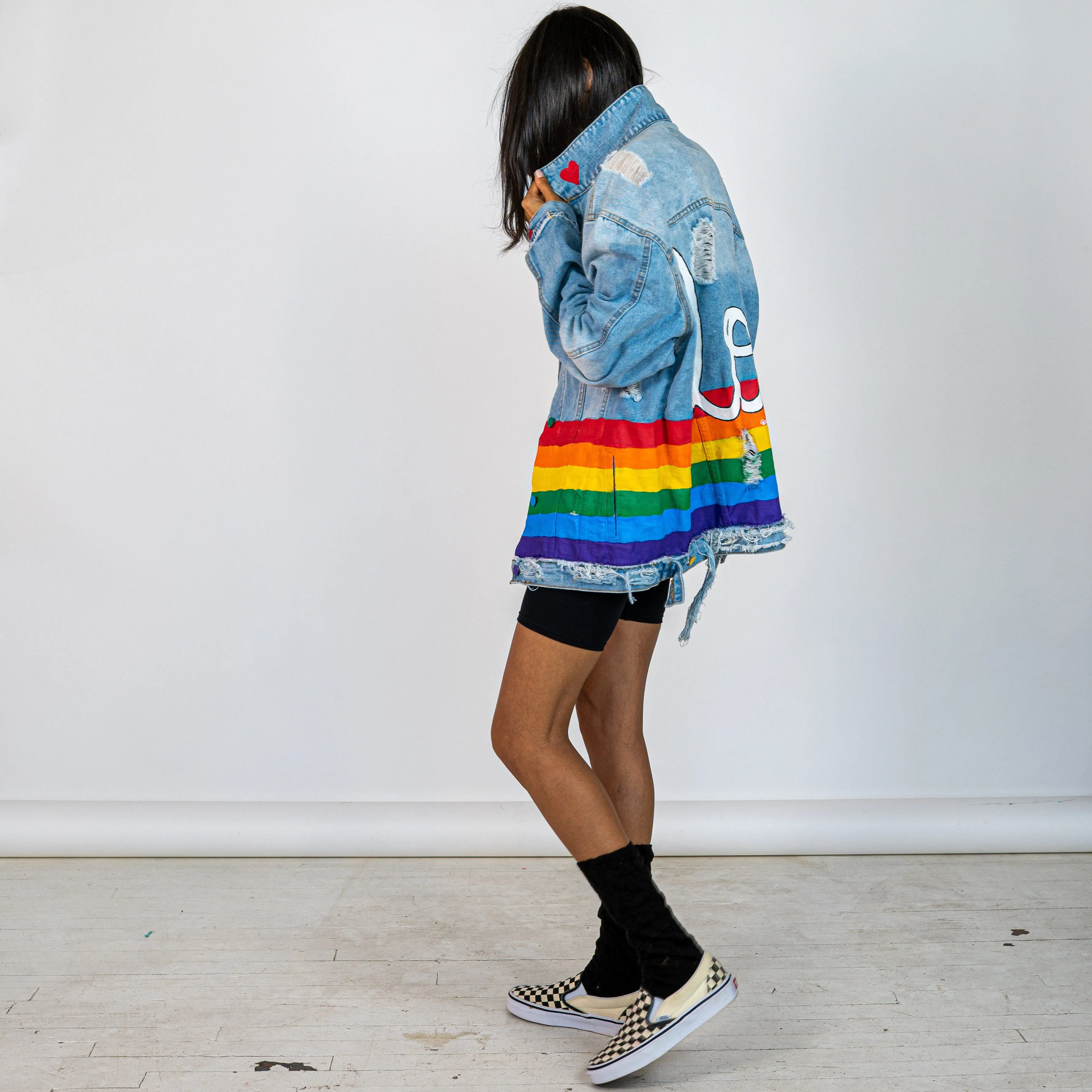 'PROUD' DENIM JACKET