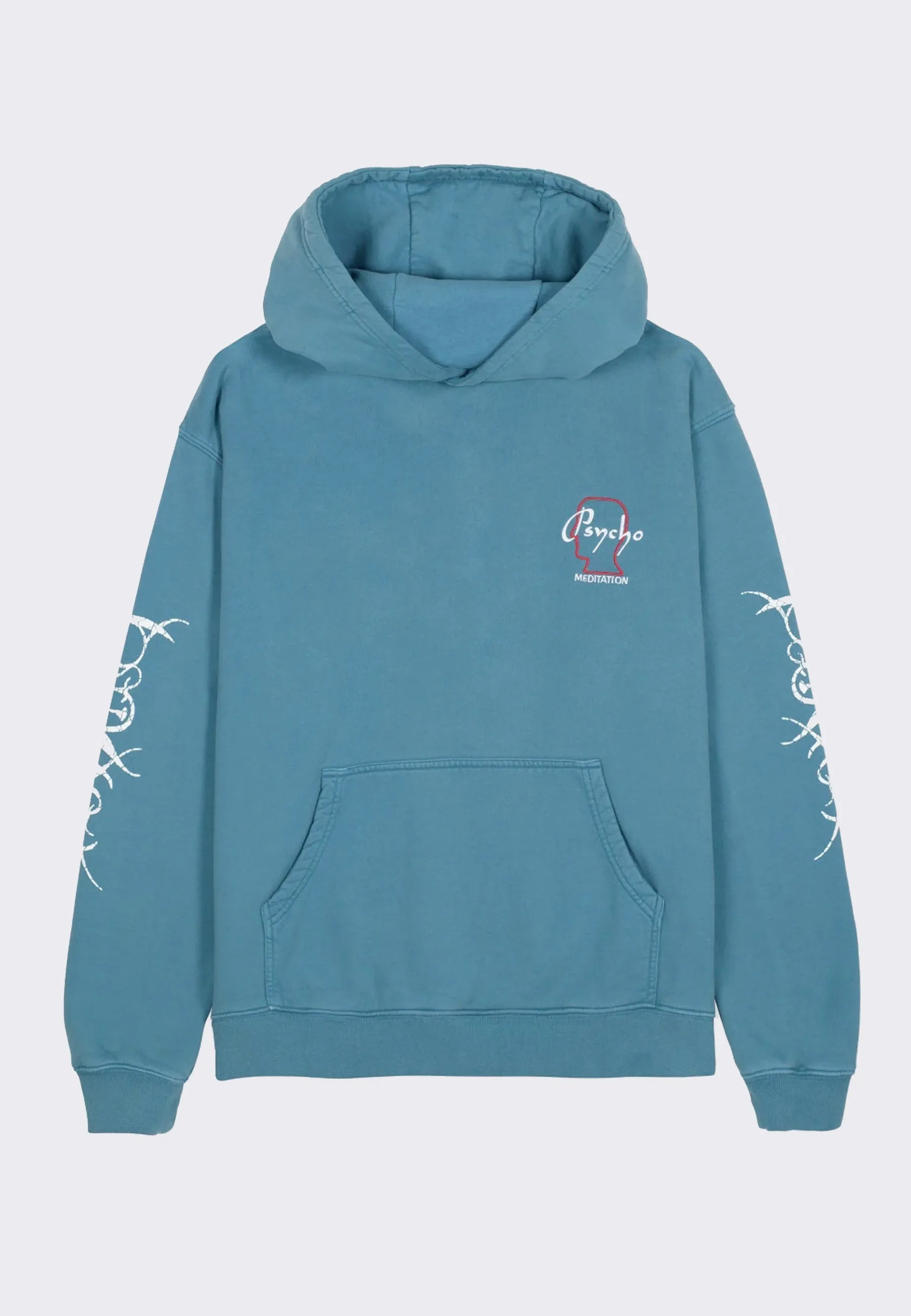 Pyscho Meditation Hoodie - teal