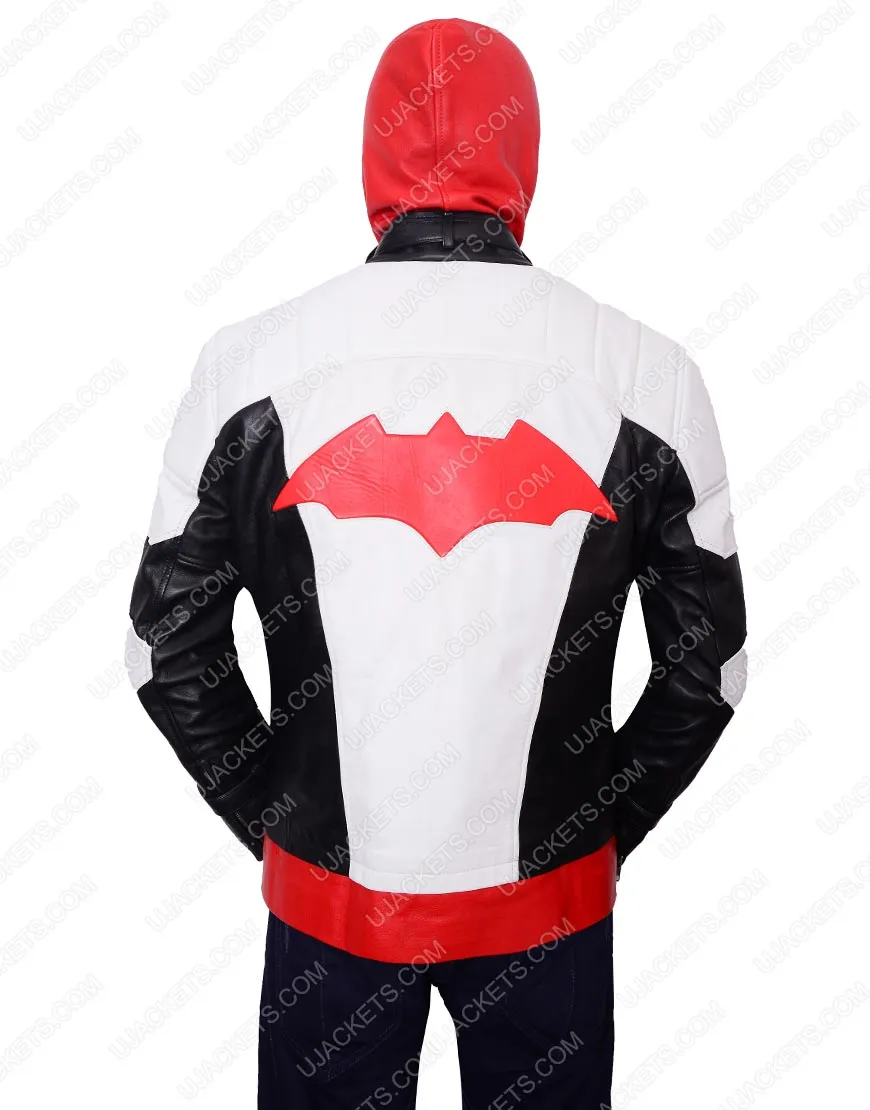 Red Hood Jacket - Batman Arkham Knight Jacket with Vest