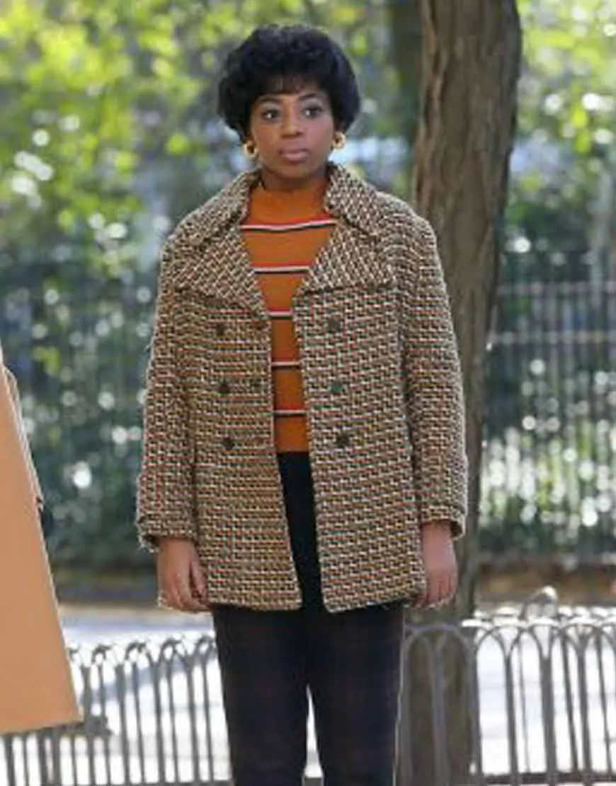 Respect 2021 Saycon Sengbloh Houndstooth Jacket |Erma Franklin Jacket