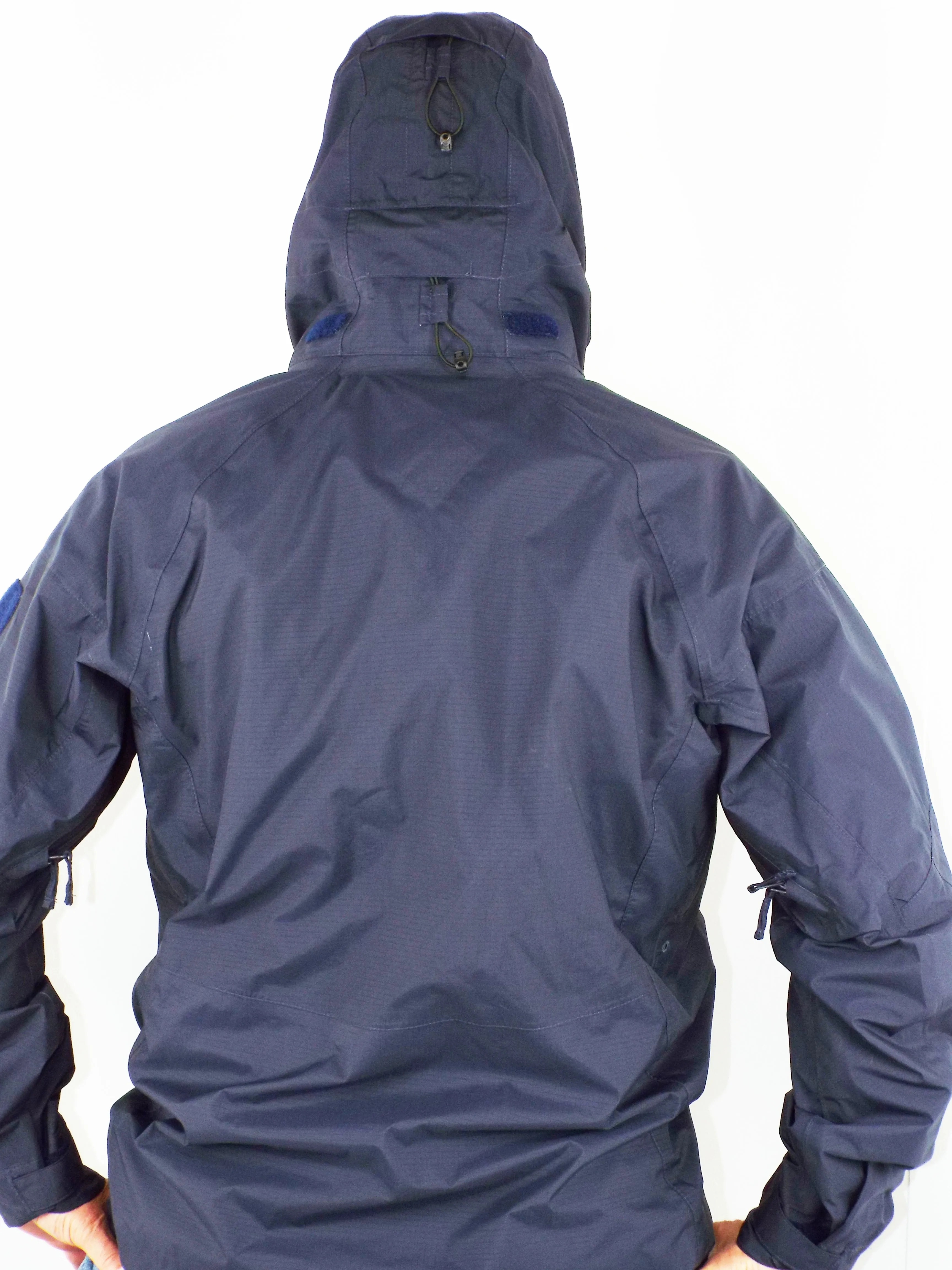 Royal Navy - Siamidis - Blue Gore-Tex Rip-Stop Jacket - With Hood - Grade 1 - New Model