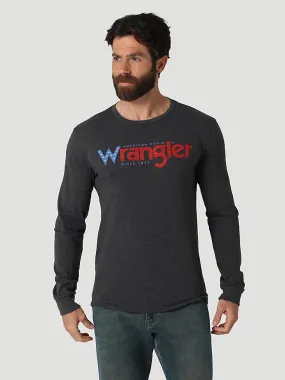 Sale Wrangler Star Men's Long Sleeve T-Shirt