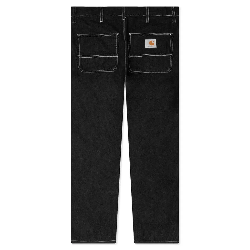 Simple Pant - Black One Wash