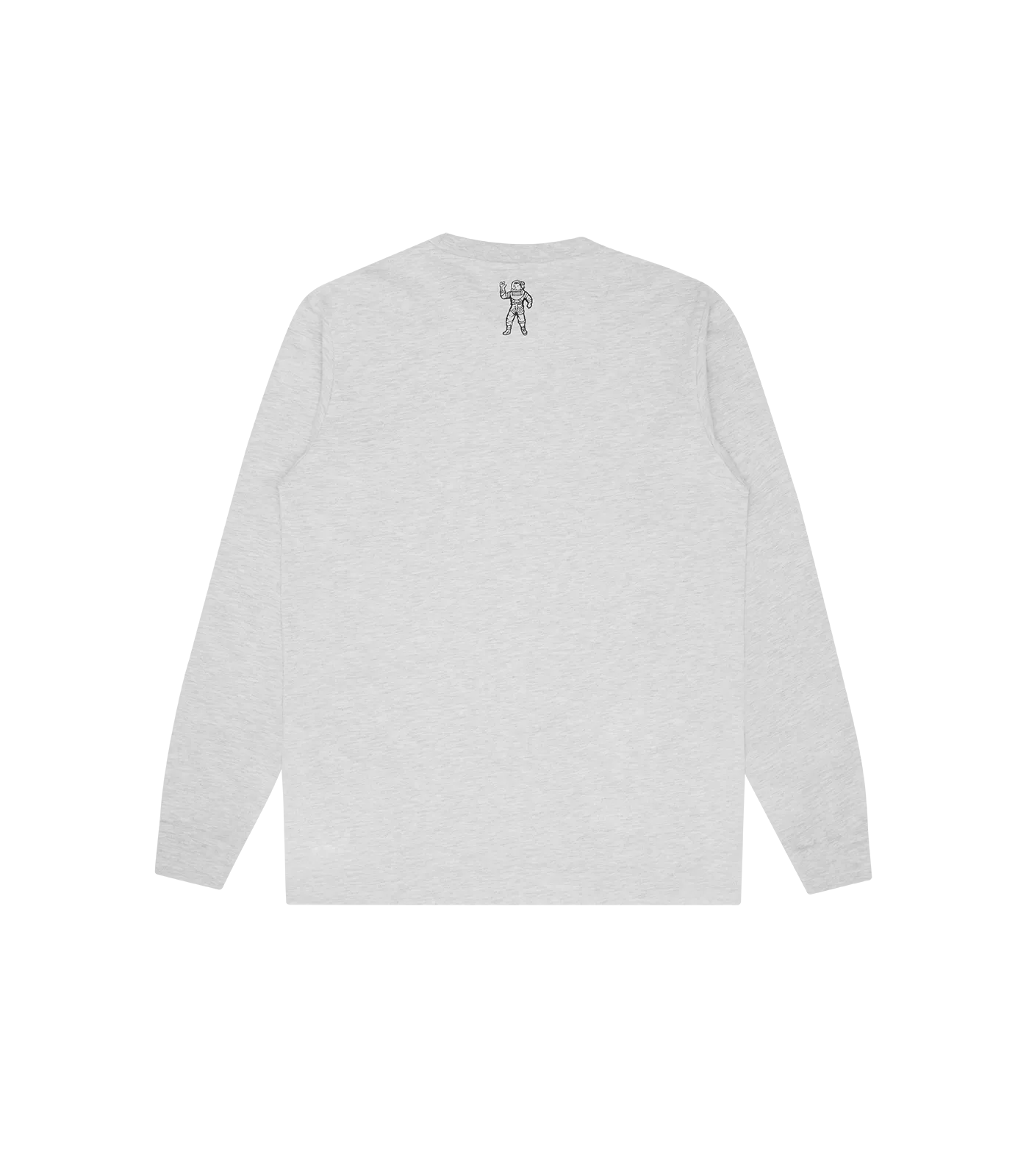 SMALL ARCH LOGO L/S T-SHIRT - HEATHER ASH