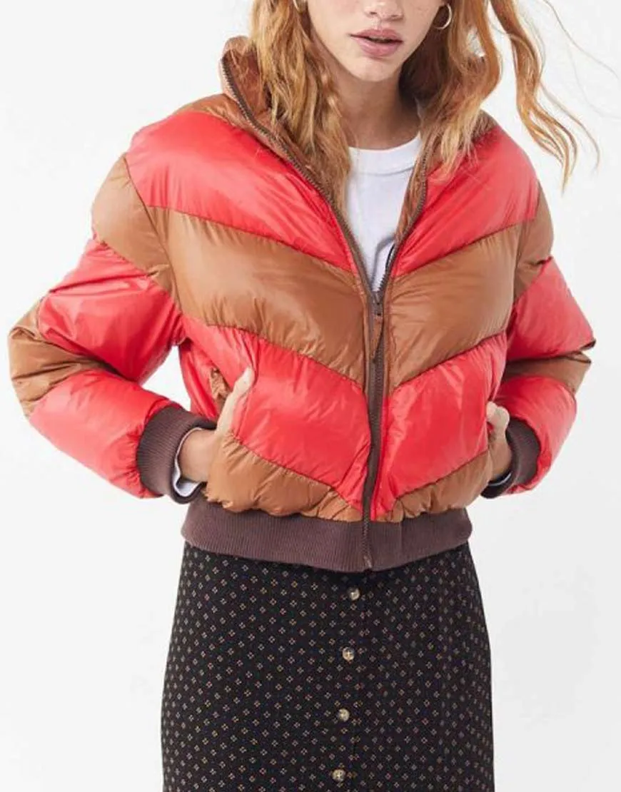 Spinning Out Serena Baker Puffer Jacket | Willow Shields Cropped Jacket