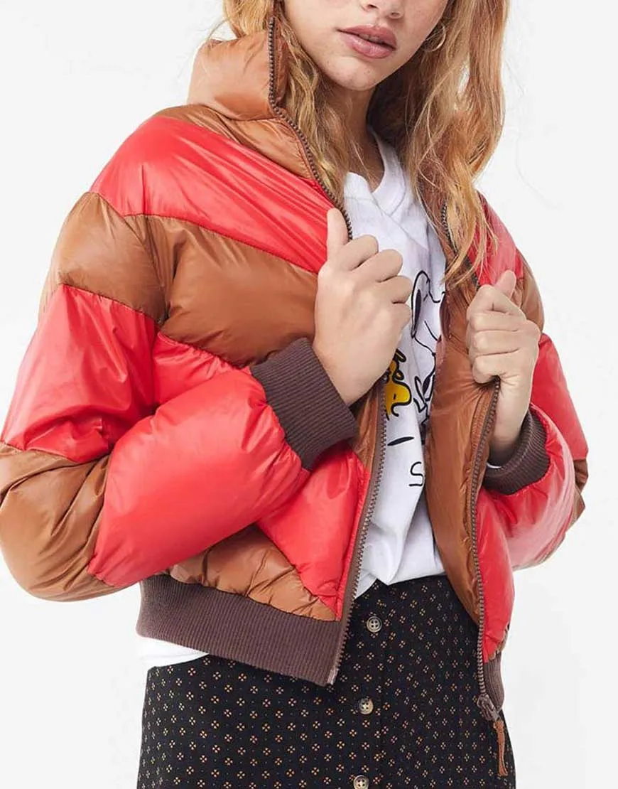 Spinning Out Serena Baker Puffer Jacket | Willow Shields Cropped Jacket