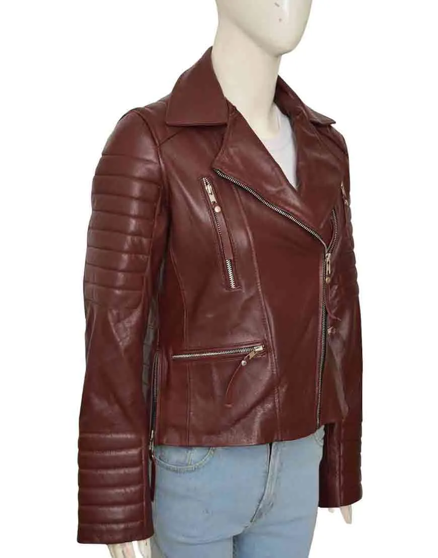 Stephanie Beatriz Brooklyn Nine Nine Rosa Diaz Leather Jacket