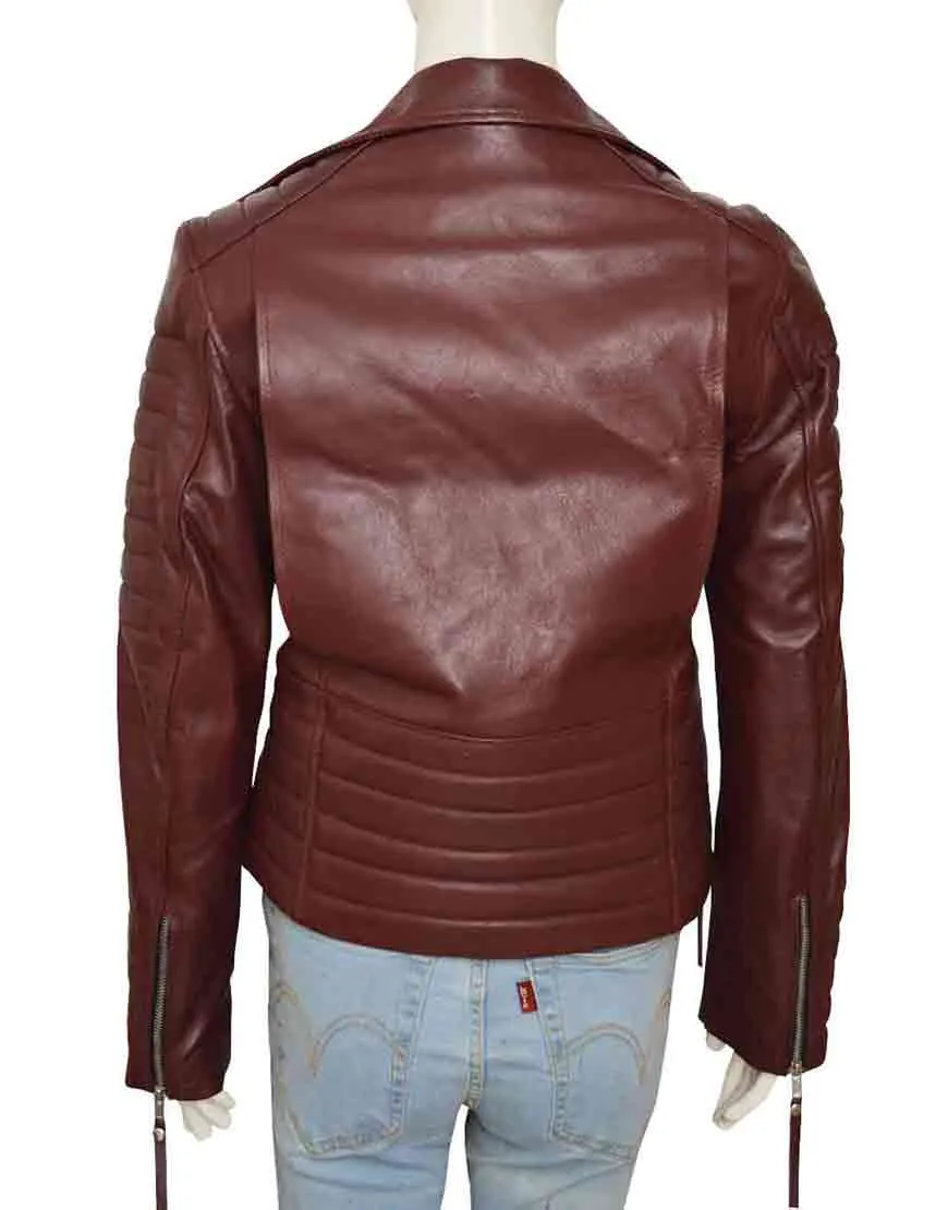 Stephanie Beatriz Brooklyn Nine Nine Rosa Diaz Leather Jacket