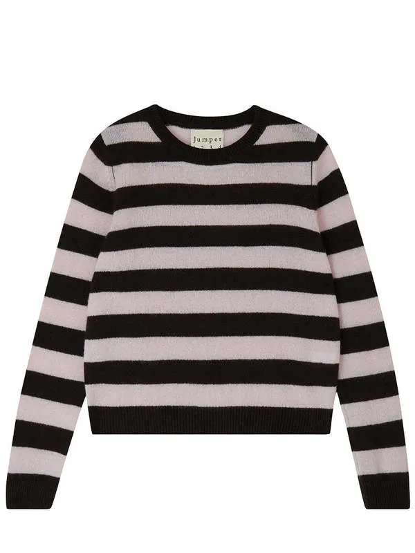 Stripe Crew Sweater - Bitter/Fog