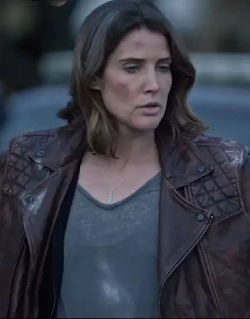 Stumptown Cobie Smulders Leather Jacket - Cobie Smulders Jacket