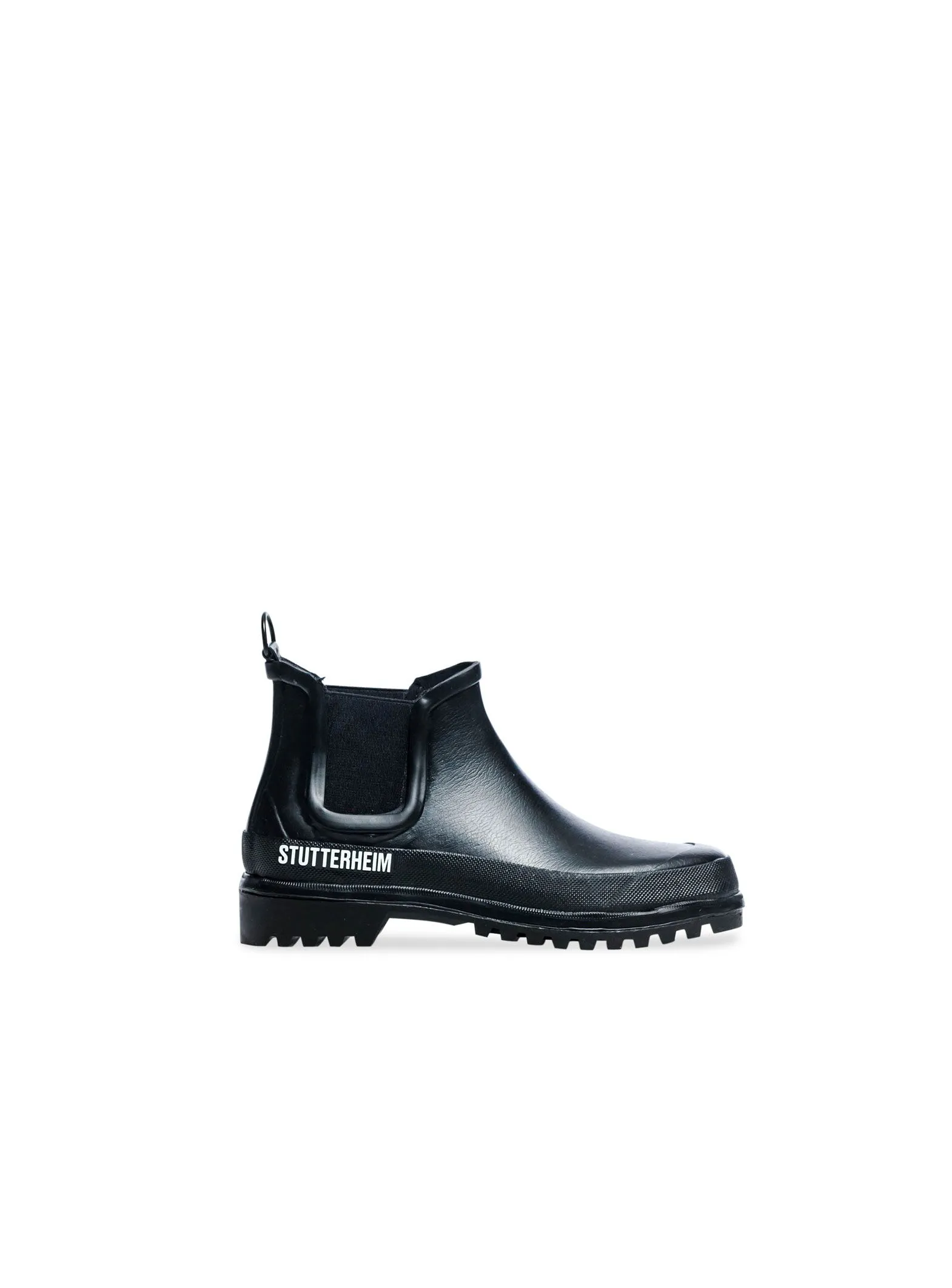 STUTTERHEIM RAIN BOOTS CHELSEA RAINWALKER BLACK