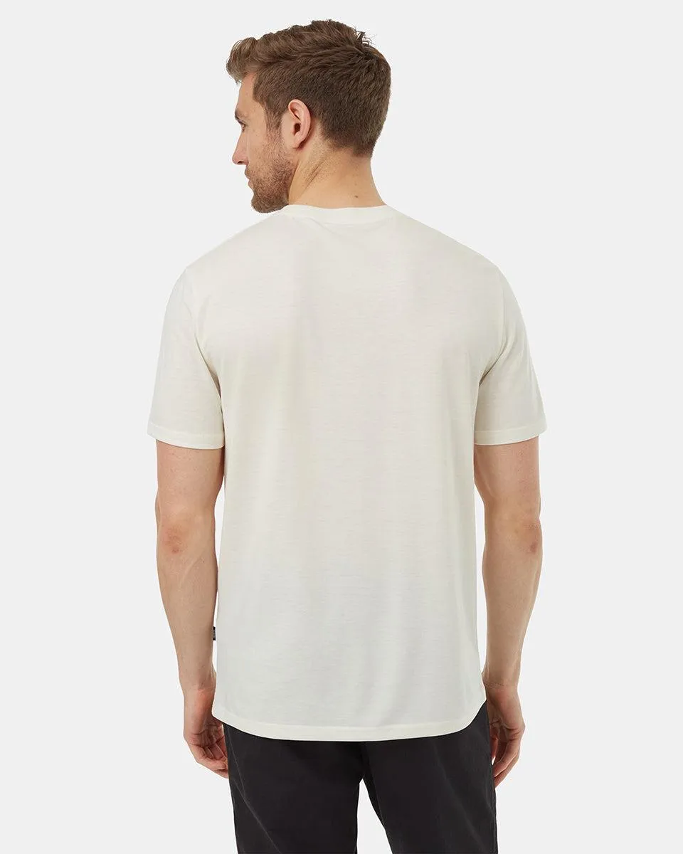 Tentree Open Road T-shirt In Undyed/Ash