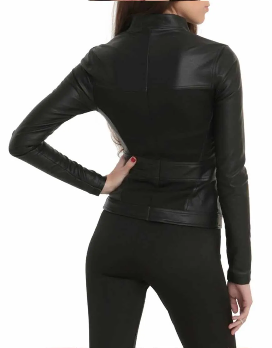 The Avengers Black Widow Jacket - UJackets