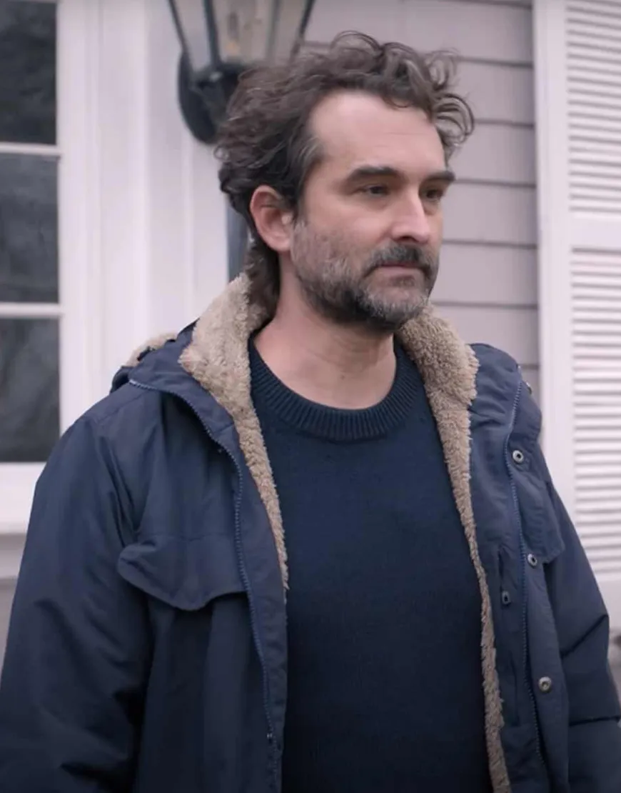 The Chair 2021 Jay Duplass Jacket | The Chair Bill Dobson Black Jacket