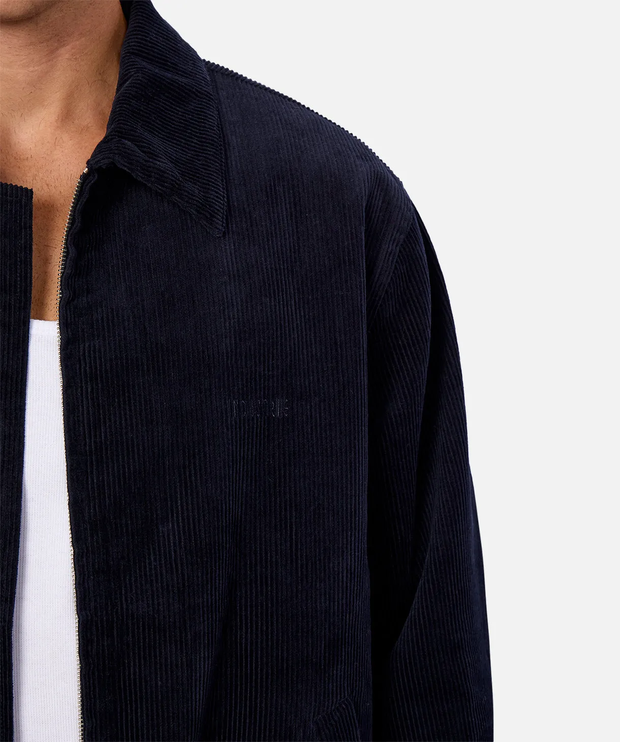 The Freemont Cord Jacket - Navy