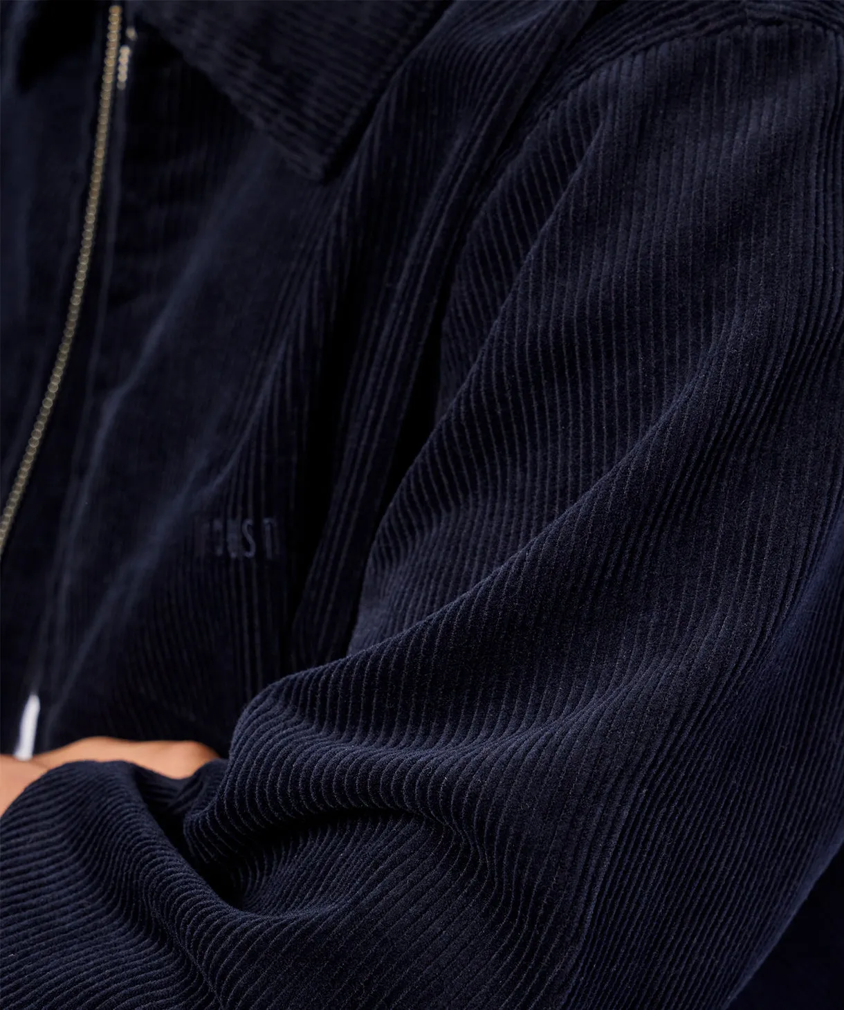 The Freemont Cord Jacket - Navy