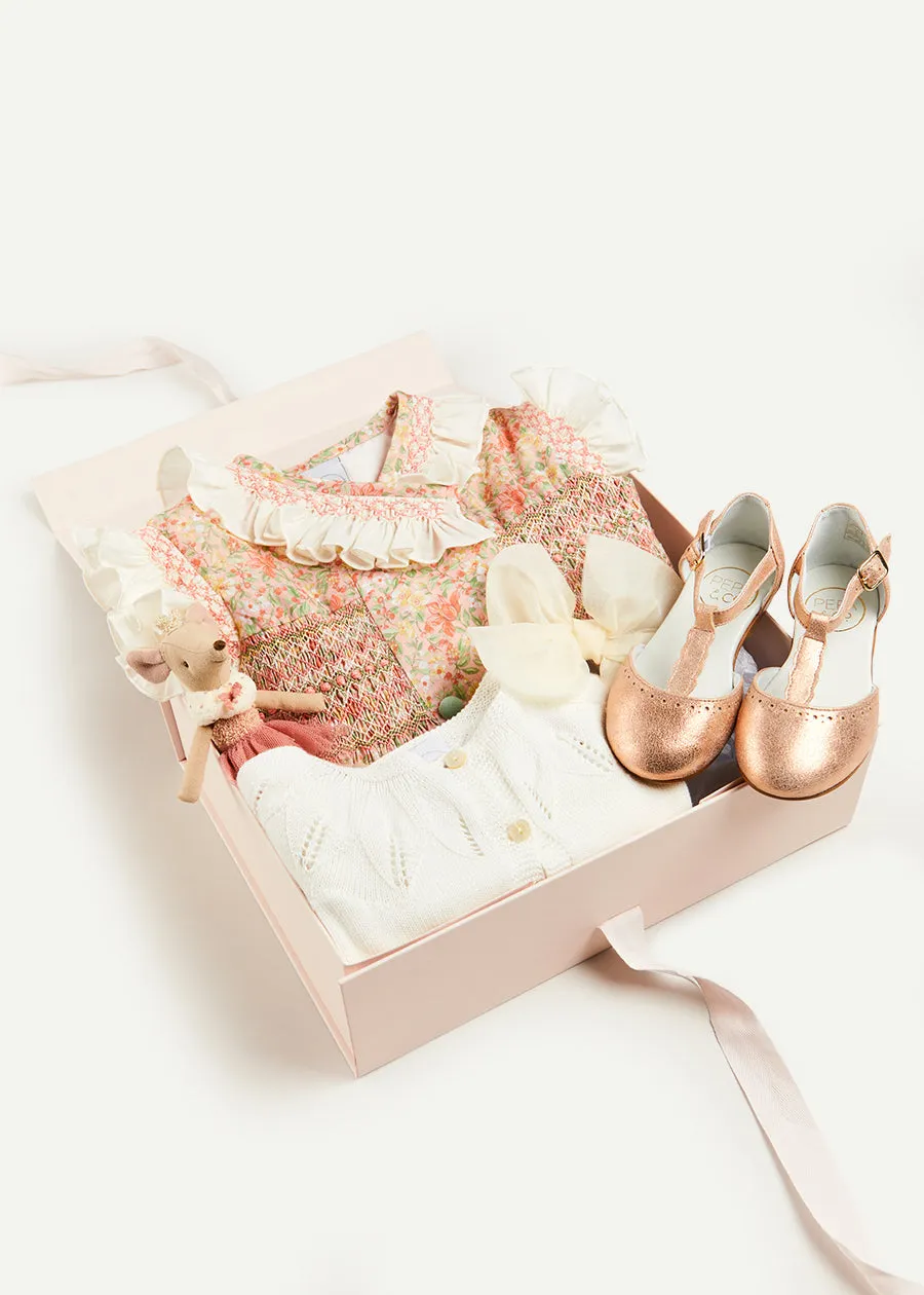 The Sophie Floral Gift Set in Peach