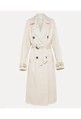 trench coat in waterproof gabardine