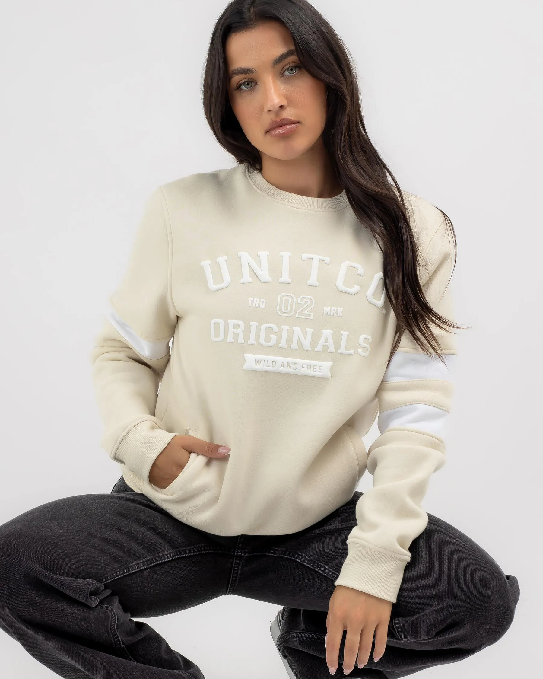 Unit College Crew Sweater