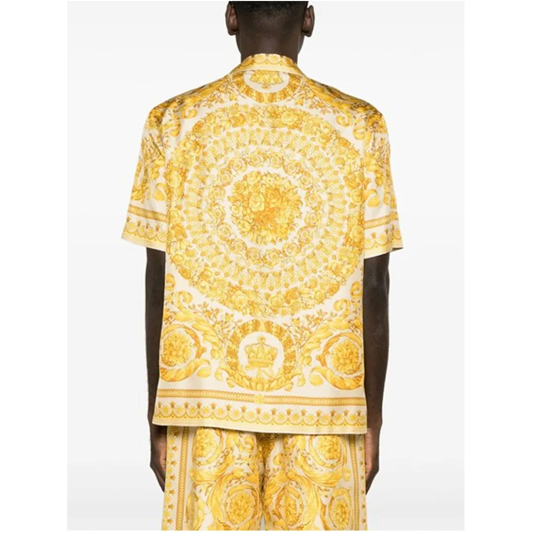 VERSACE  |Silk Luxury Shirts